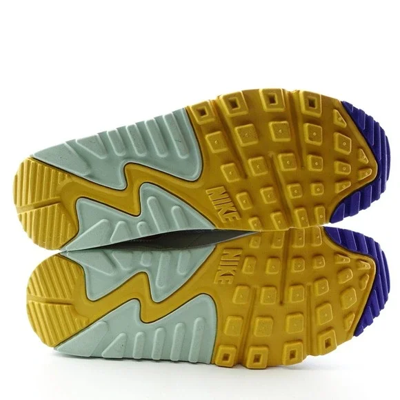 Nike Air Max 90 Women's Size 7 Sneakers 'Summit White' Multi-Color DA8726-100 - Picture 9 of 11